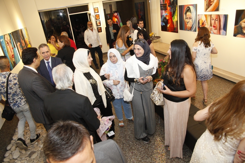 Opening of Nina Taher's Solo Exhibition 'Woman'